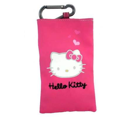 pochette universelle originale HELLO KITTY pour téléphones et MP3