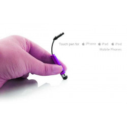  MINI Stylet mauve pour Iphone,ipad et Ipod touch .