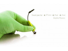  MINI Stylet jaune pour Iphone,ipad et Ipod touch .