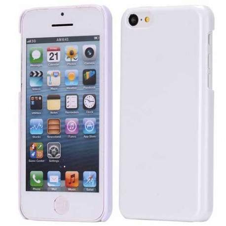 Coque GLASS blanche pour iPhone 5C