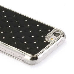 Coque BLING noire pour iPhone 5C