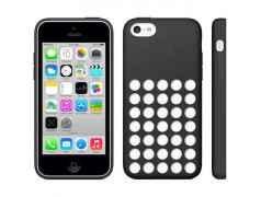 Coque PERFOREE noire pour iPhone 5C