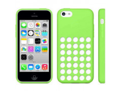 Coque PERFOREE verte pour iPhone 5C