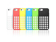 Coque PERFOREE noire pour iPhone 5C