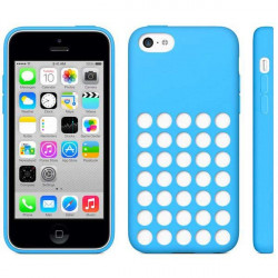 Coque PERFOREE bleue pour iPhone 5C