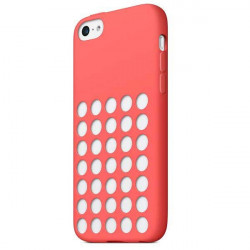 Coque PERFOREE rouge pour iPhone 5C
