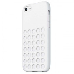 Coque PERFOREE blanche pour iPhone 5C