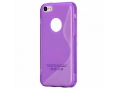 Coque S-LINE mauve pour iPhone 5C