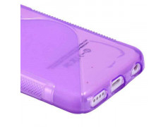 Coque S-LINE mauve pour iPhone 5C