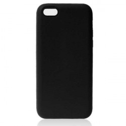 Coque silicone noire pour iPhone 5C