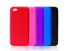 Coque silicone noire pour iPhone 5C