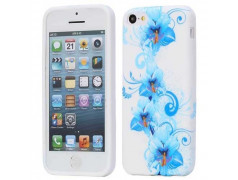 Coque BLUE FLOWERS pour iPhone 5C