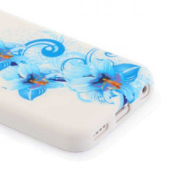 Coque BLUE FLOWERS pour iPhone 5C