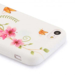 Coque RED FLOWERS pour iPhone 5C
