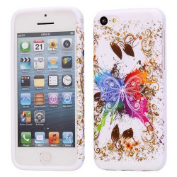 Coque BUTTERFLY pour iPhone 5C