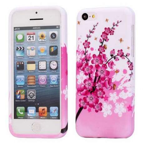 Coque FLOWER 3 pour iPhone 5C Coque FLOWER 3 pour iPhone 5C