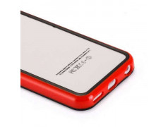 BUMPER LUXE noir et rouge pour iPhone 5C