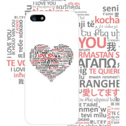 Coque COEUR 3 pour iPhone 5C