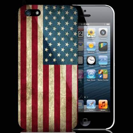 Coque USA FLAG 2 pour iPhone 5C