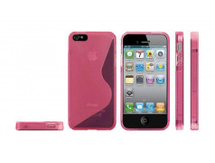 Coque S-LINE 2 rose pour iPhone 5