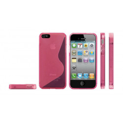 Coque S-LINE 2 rose pour iPhone 5