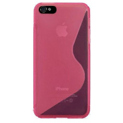 Coque S-LINE 2 rose pour iPhone 5