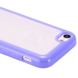 Coque HYBRID mauve pour iPhone 5C