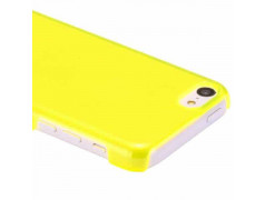 Coque FLUORESCENTE CRYSTAL jaune pour iPhone 5C