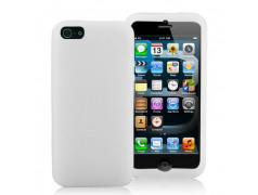 Coque silicone blanche pour iPhone 5