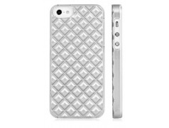 Coque NID D'ABEILLES blanc pour iPhone 5C