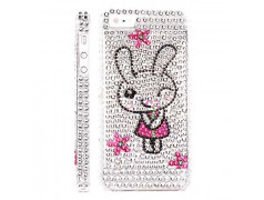 Coque BLING RABBIT 2 diamants pour iPhone 5 et 5S