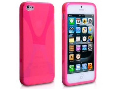 Coque X-LINE rose pour iPhone 5C