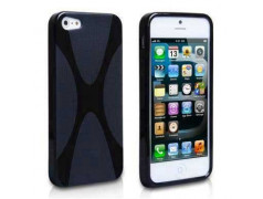 Coque X-LINE noire pour iPhone 5C