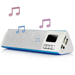 Haut parleurs digital portable stereo pour telephones