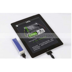 Batterie noire BOOST 2800mAh pour telephones et MP3