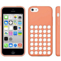 Coque PERFOREE orange pour iPhone 5C