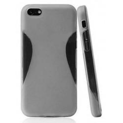 Coque CURVE grise pour iPhone 5C
