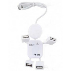 HUB 4 USB pour ordinateurs, telephones et Mp3