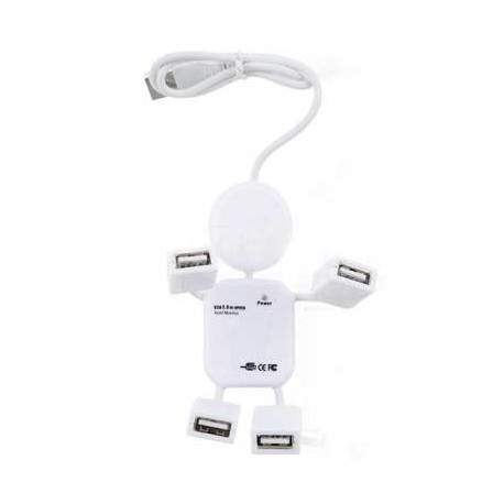 HUB 4 USB pour ordinateurs, telephones et Mp3