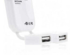 HUB 4 USB pour ordinateurs, telephones et Mp3