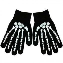 Gants SQUELETTE pour Iphone, Ipad, Ipod, smartphones et tablettes numériques .