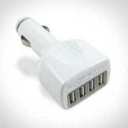 chargeur 4 USB 12 volts allume cigare