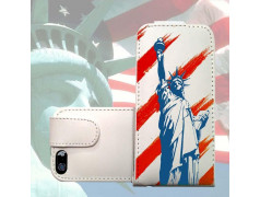 Etui cuir LIBERTY pour iPhone 5 et 5S