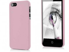 Coque phosphorescente rose pour iPhone 5 et 5S