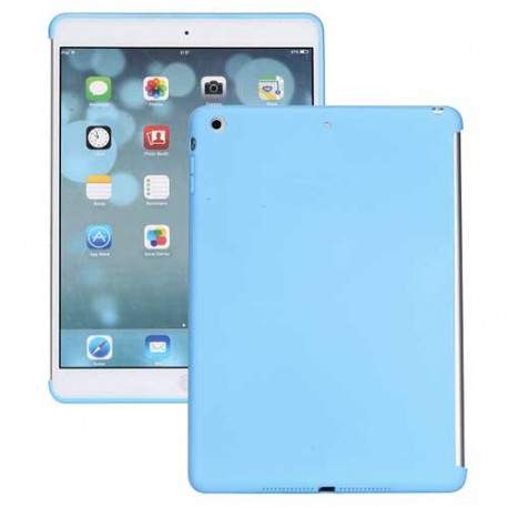 coque SILICONE bleue pour IPAD AIR