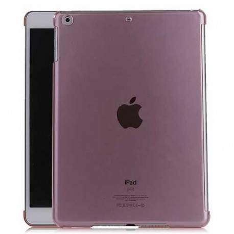 coque CRYSTAL rose pour IPAD AIR