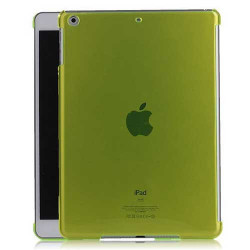 coque CRYSTAL verte pour IPAD AIR