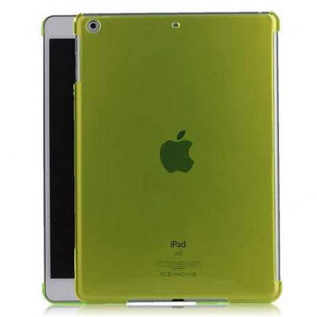 coque CRYSTAL verte pour IPAD AIR