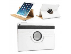 Etuis cuir 360 blanc pour IPAD AIR