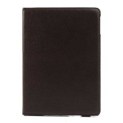 Etui cuir 360 marron pour IPAD AIR